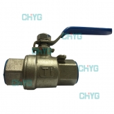 Internal thread titanium ball valve