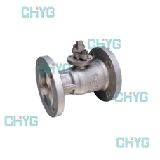 Type Q41F one-piece neck flange ball valve