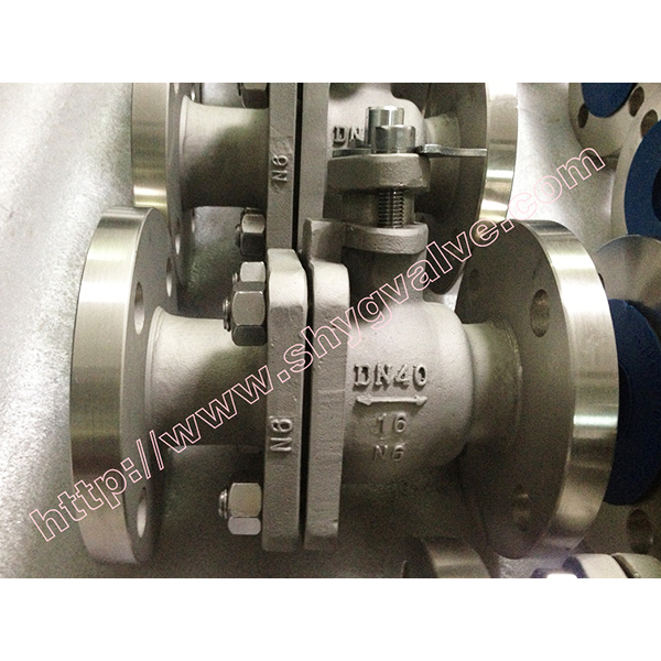 Nickel ball valve ND40