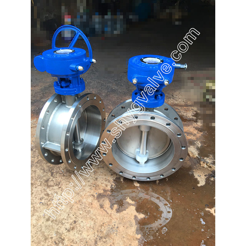 Titanium butterfly valve