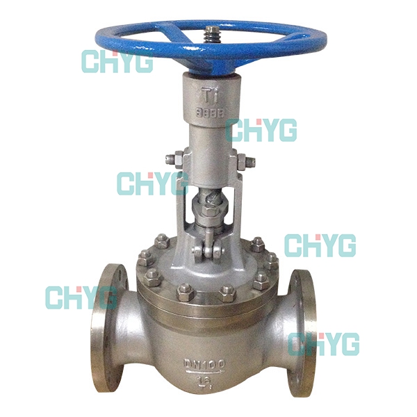 Titanium track ball valve